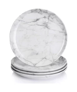 Best deal ???? Sweese Marble Pattern Porcelain Plates ✔️