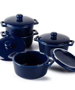 Best deal ???? Sweese Round Mini Casserole Dish with Lid ???? -Sweese Elegant Shop navyminicasseroledish b1ee93a3 6d06 43bd a848 c3e065ea00a2
