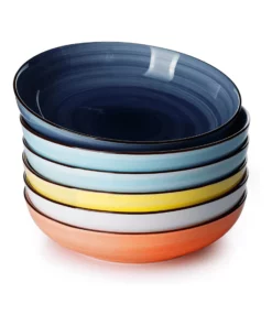 Best deal ???? Sweese Hot Gradient Porcelain Pasta Bowls ????