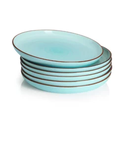 Best Pirce ⭐ Sweese Gradient Porcelain Plates, Set of 6 ???? -Sweese Elegant Shop porcelainplates 1