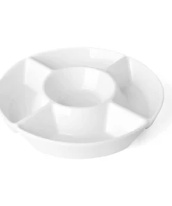 Outlet ???? Sweese Porcelain Divided Serving Platter ????